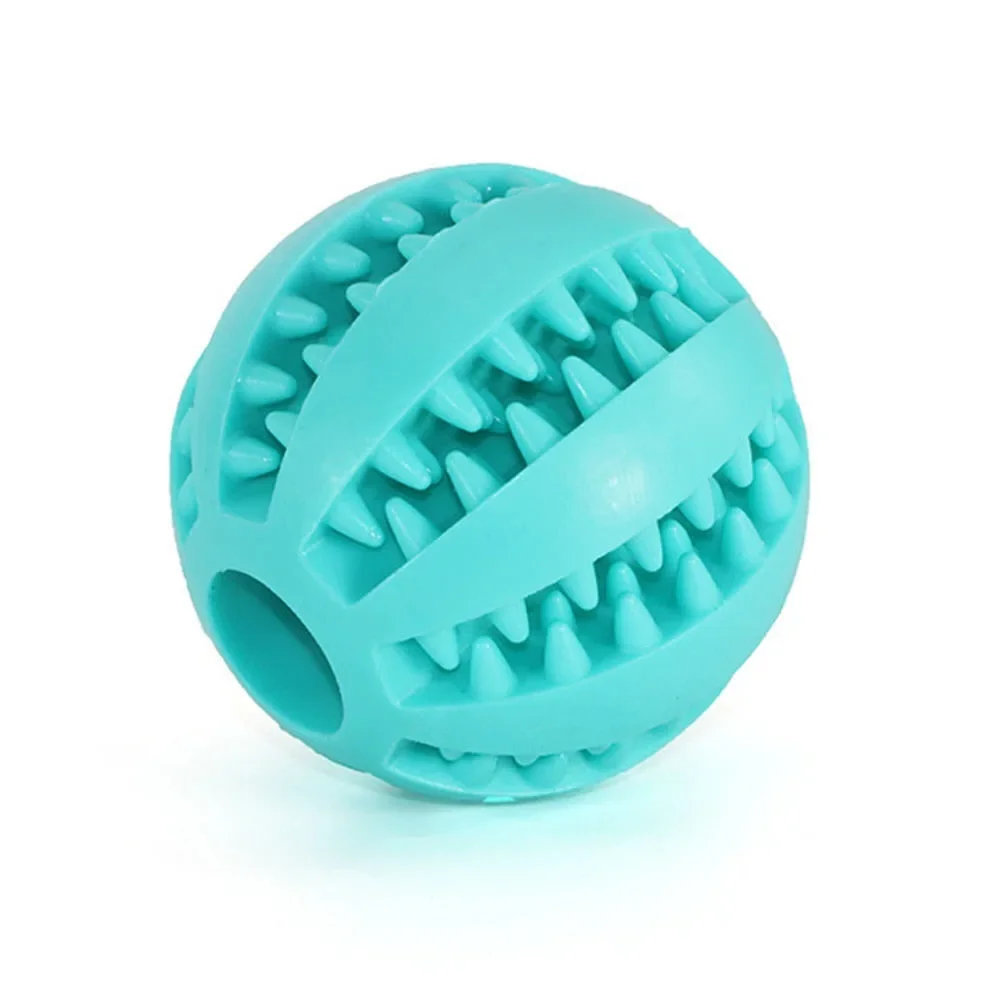 The Interactive Rubber Ball for Chewing and Pet Tooth Cleaning